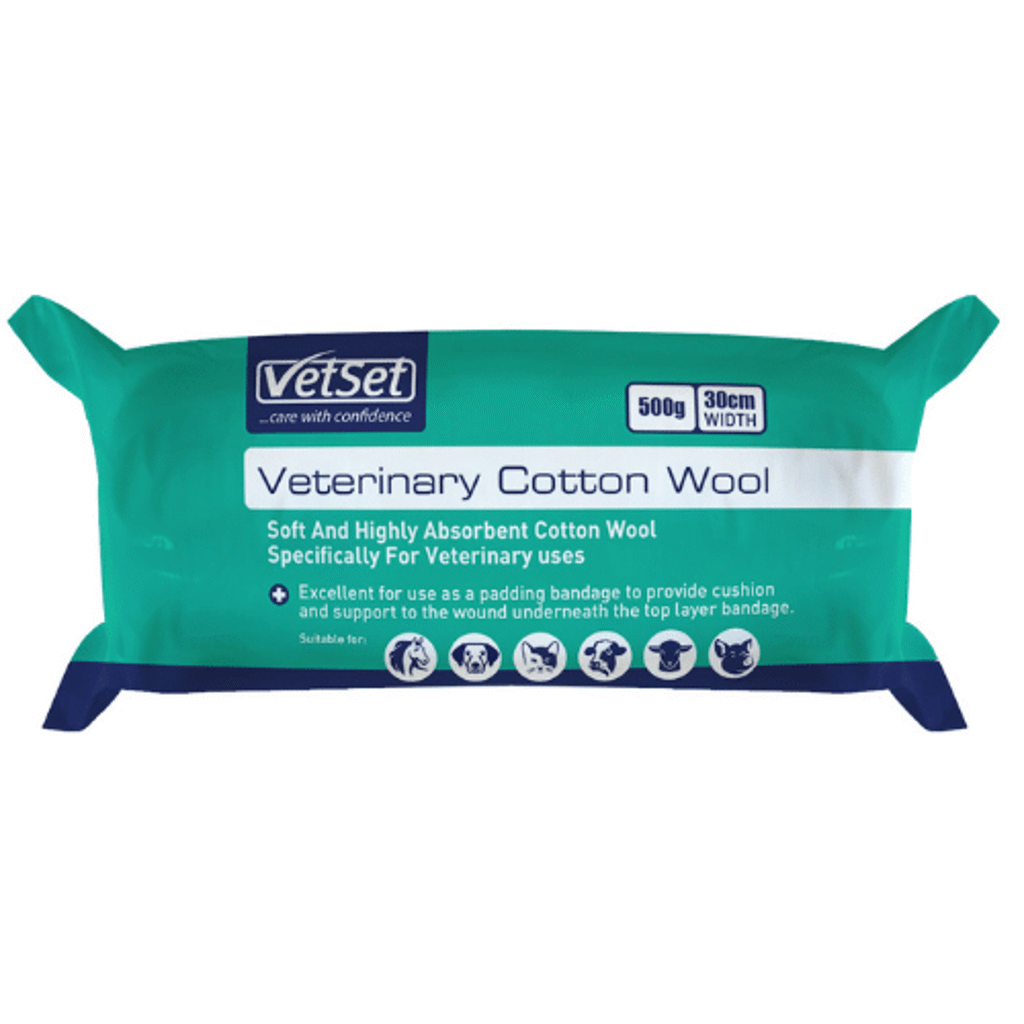 Cotton Wool Roll 500g : : Pet Supplies