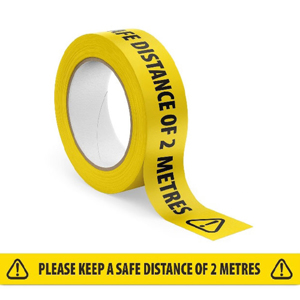 Keep a Safe Distance Tape