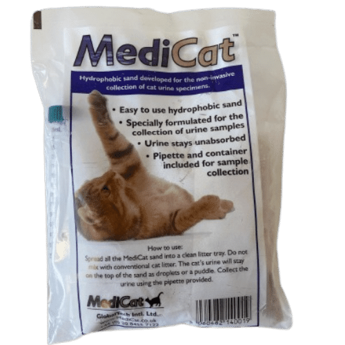 Non absorbent cat litter for urine sample hotsell