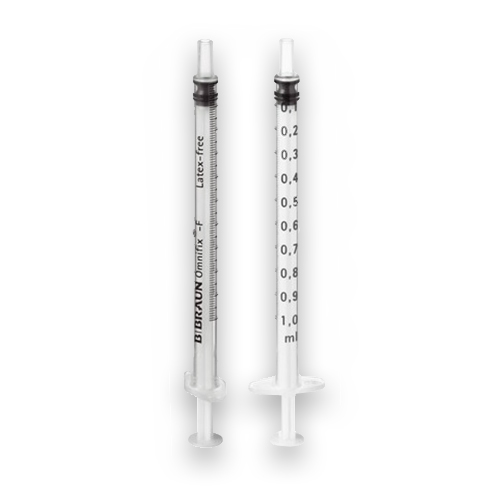 Braun Omnifix Syringe - Luer Slip - 1ml