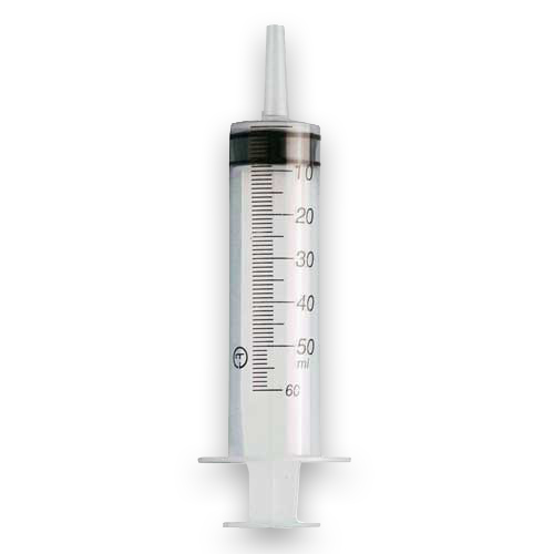 Terumo 3 Part Syringe - Catheter Tip - 50ml