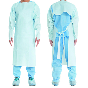 Non-Sterile Chemotherapy Gowns with Thumb Loops
